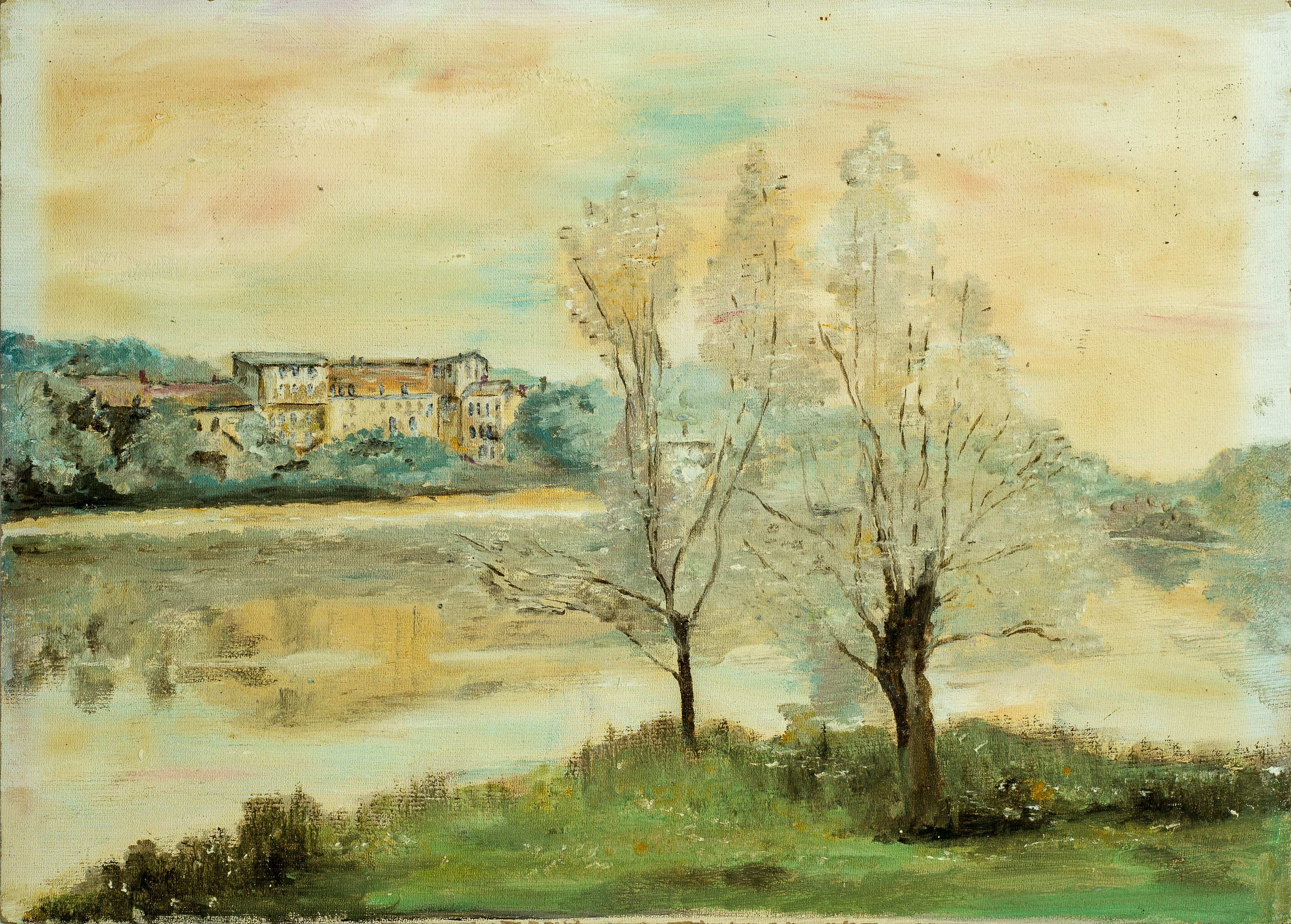 After Jean-Baptiste-Camille Carot — painting by Chris Brock
