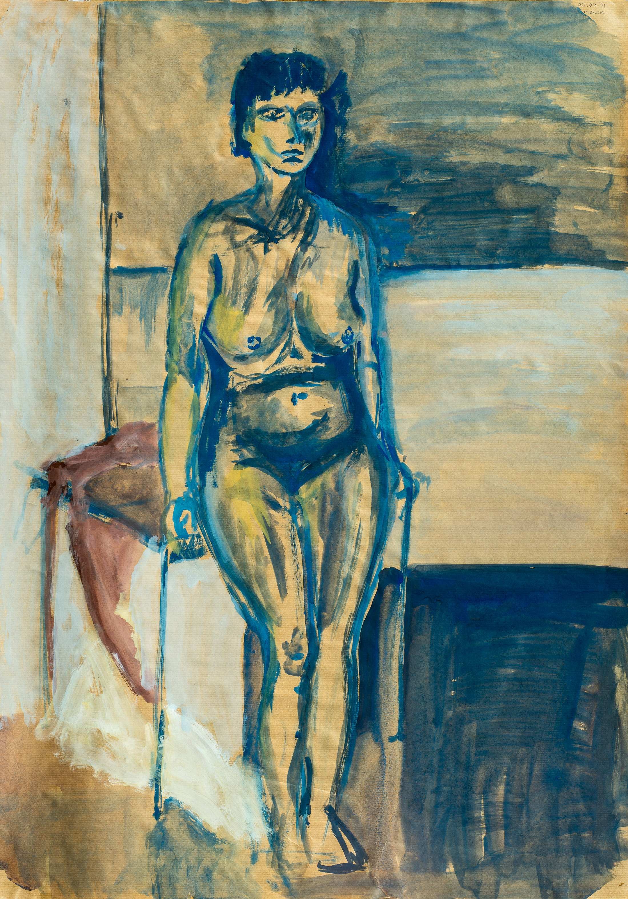 Life drawing — painting by Chris Brock
