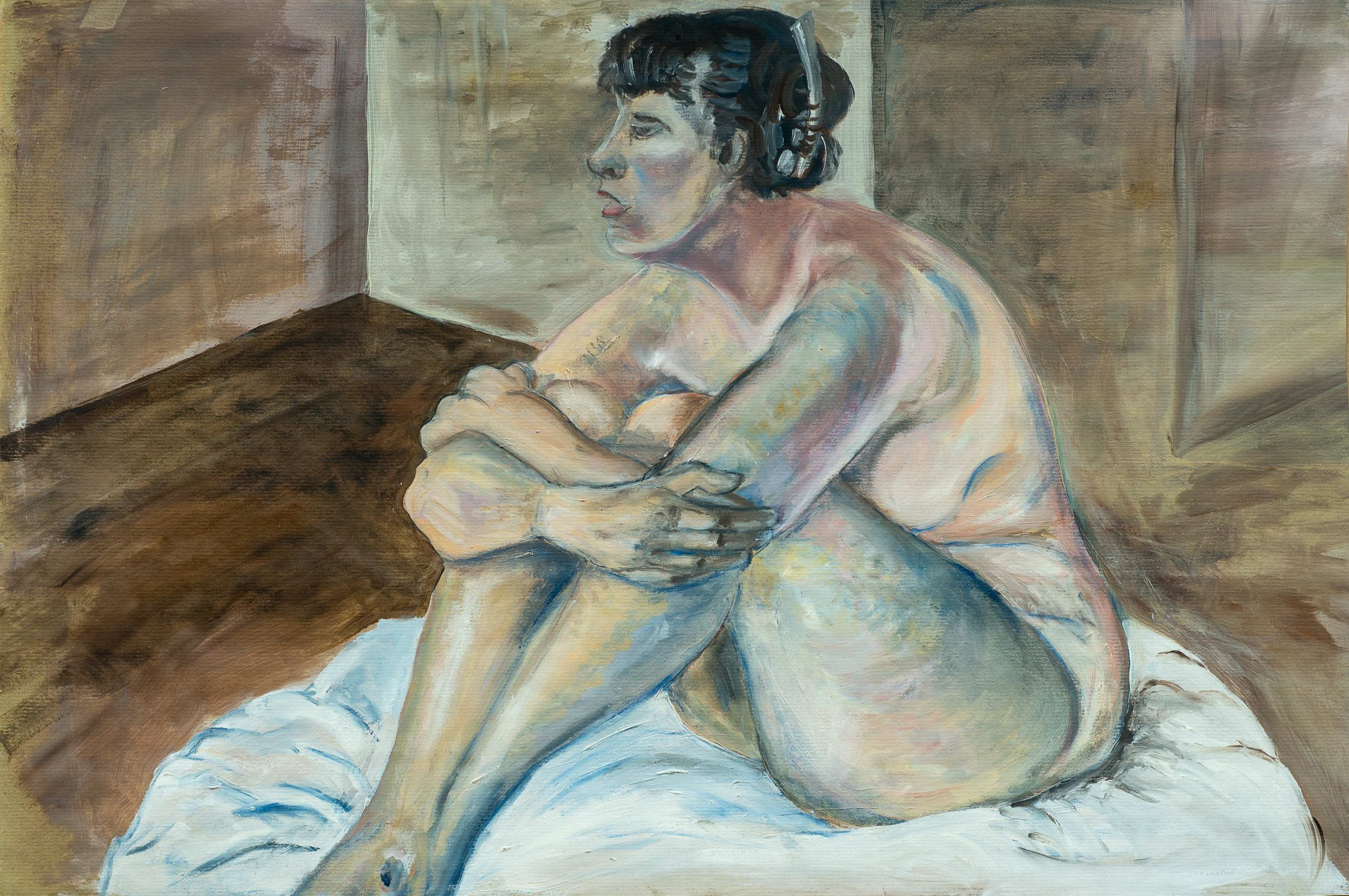 Life drawing — painting by Chris Brock