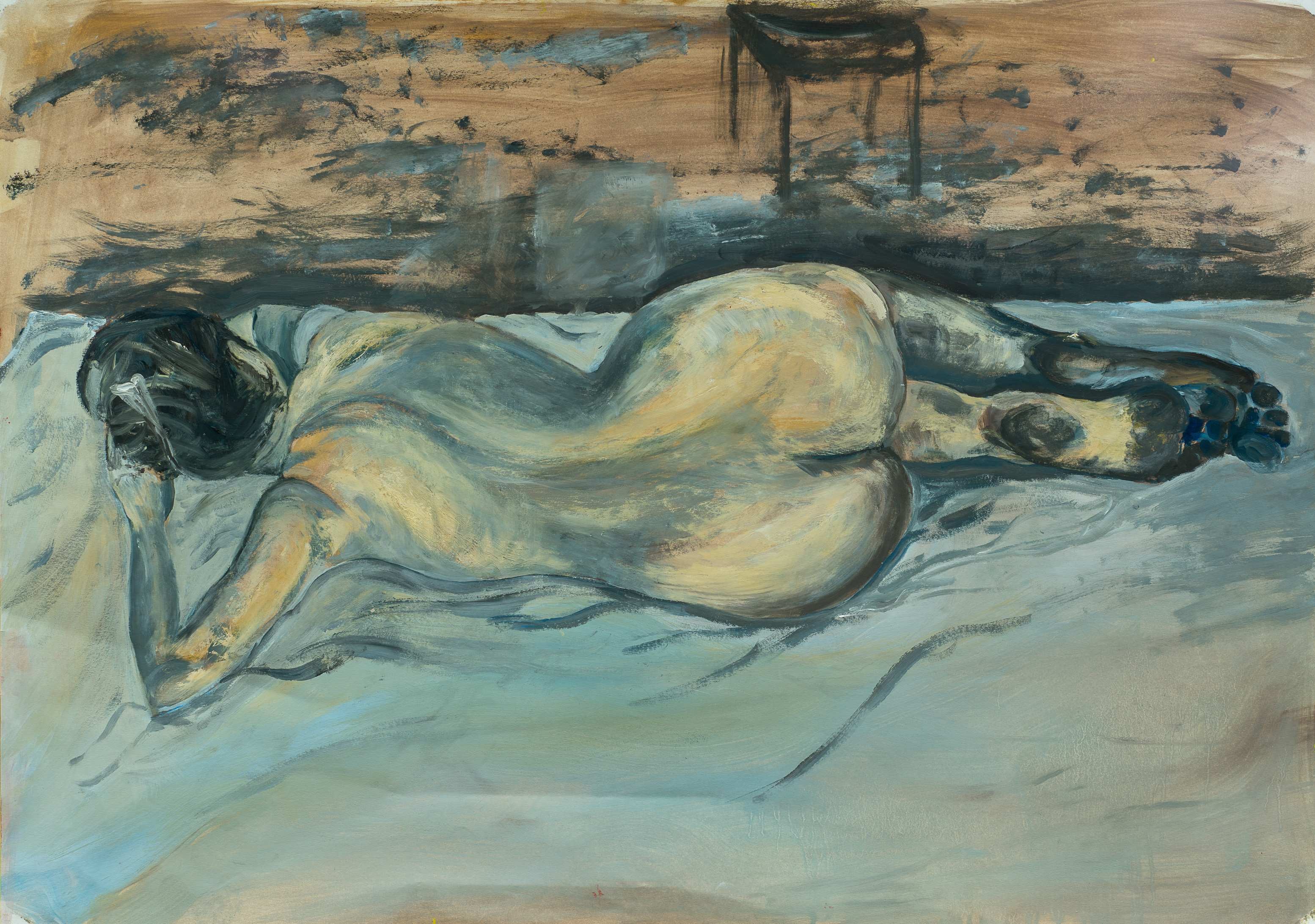 Life drawing — painting by Chris Brock