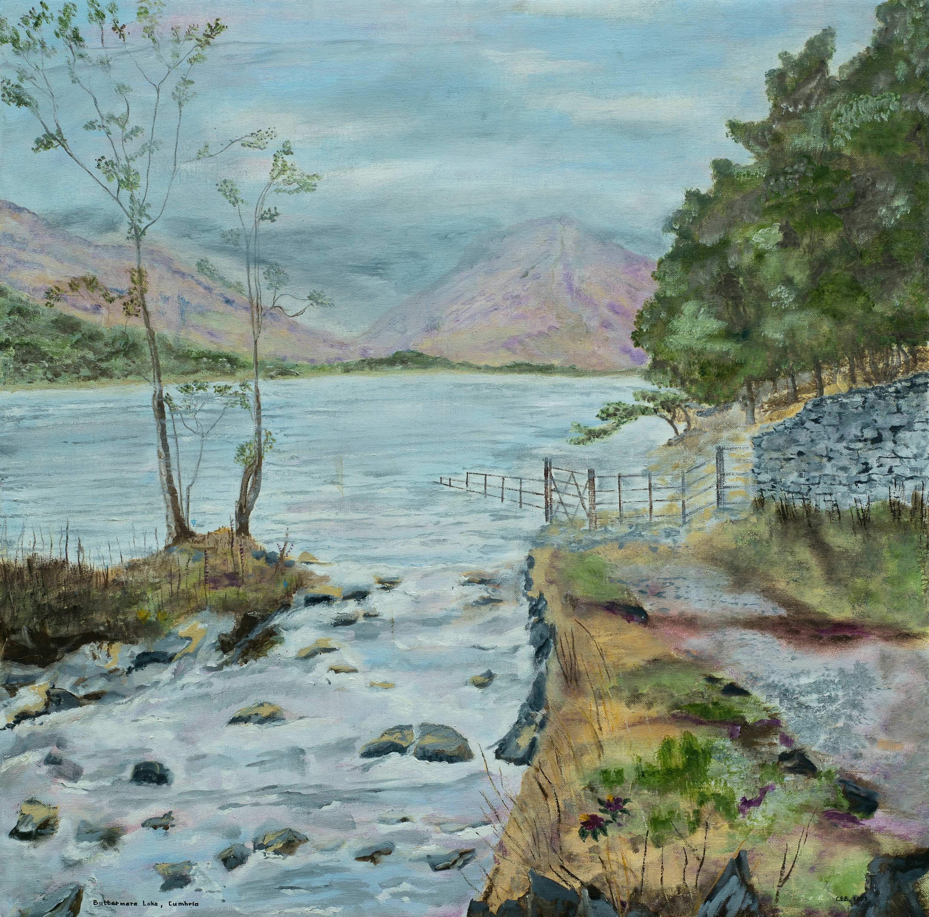 Buttermere — painting by Chris Brock